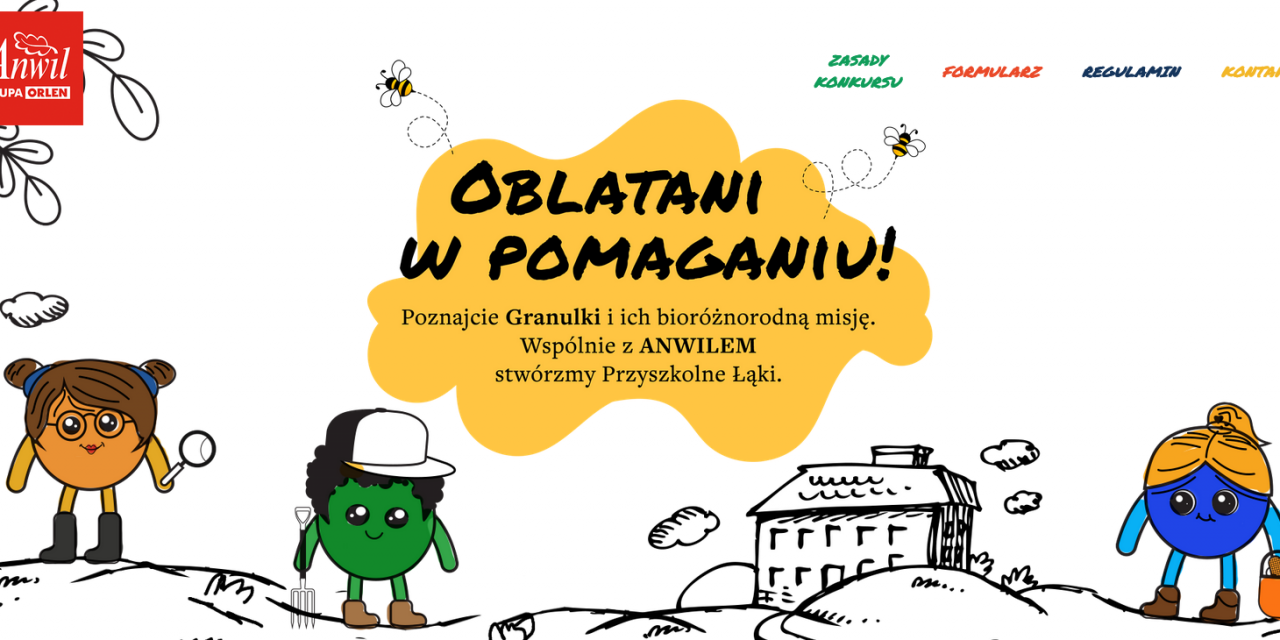 „Oblatani w pomaganiu” – Anwil organizuje konkurs ekologiczny | Pszczoly.eu